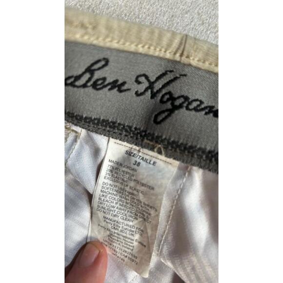 Pair Of Ben Hogan Golf Shorts Size 38 Set Of 2- Khaki & Gray (Spot On Beige) - Picture 8 of 9